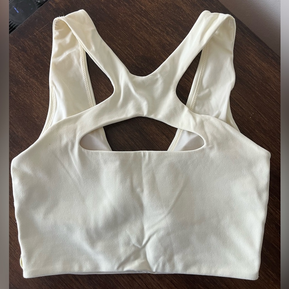 Lululemon Bend This Scoop and Cross bra